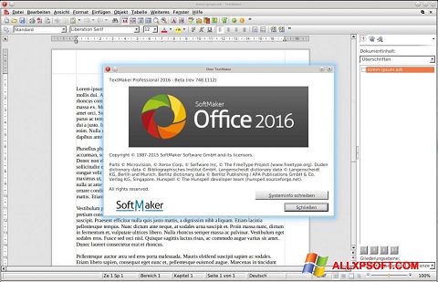 Képernyőkép SoftMaker Office Windows XP