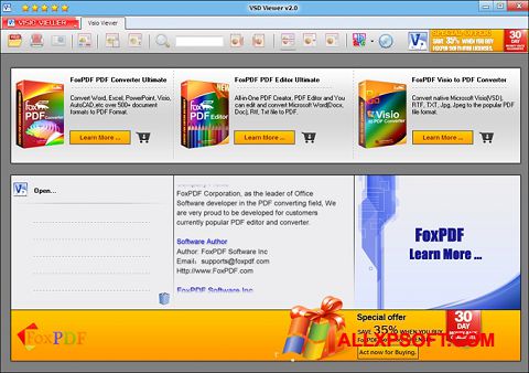 Képernyőkép VSD Viewer Windows XP