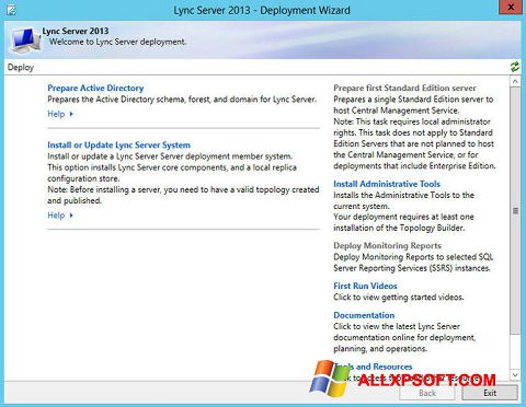 Képernyőkép Lync Windows XP