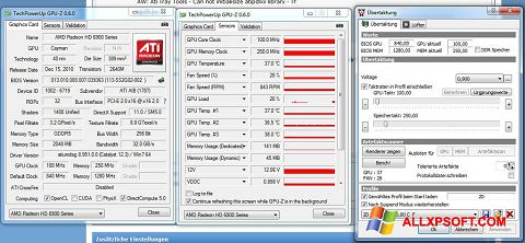Képernyőkép ATI Tray Tools Windows XP