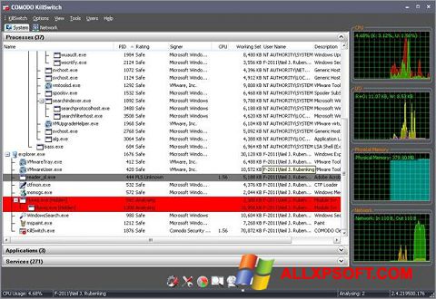 Képernyőkép Comodo Cleaning Essentials Windows XP