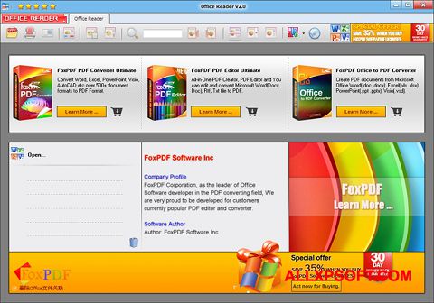 Képernyőkép Doc Reader Windows XP