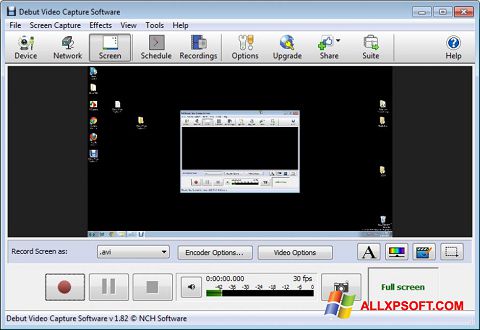 Képernyőkép Debut Video Capture Windows XP