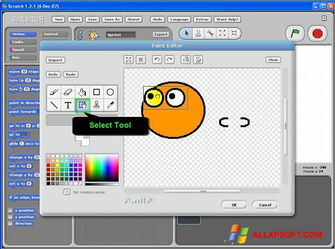 Képernyőkép Scratch Windows XP