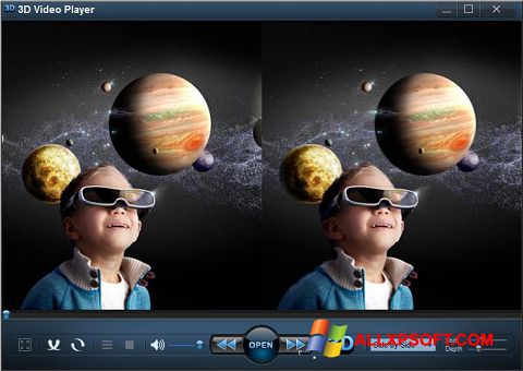 Képernyőkép 3D Video Player Windows XP