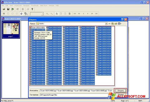 Képernyőkép DjVu Viewer Windows XP