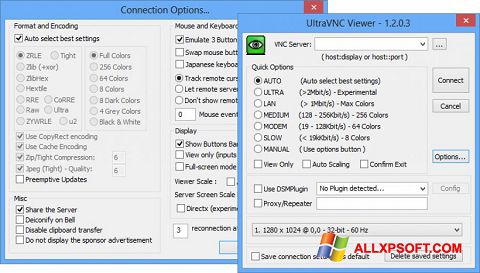 Képernyőkép UltraVNC Windows XP