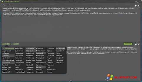 Képernyőkép Dicter Windows XP