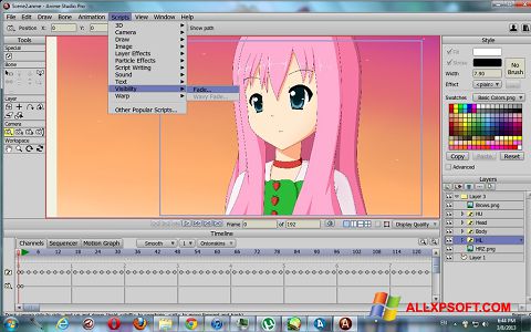 Képernyőkép Anime Studio Windows XP