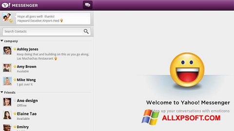 Képernyőkép Yahoo! Messenger Windows XP