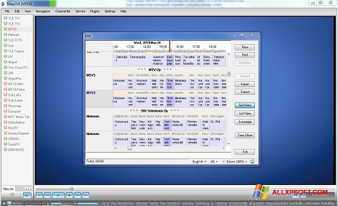 Képernyőkép ProgDVB Windows XP