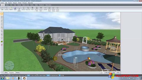 Képernyőkép Realtime Landscaping Architect Windows XP