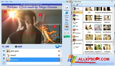 Képernyőkép Magic Camera Windows XP