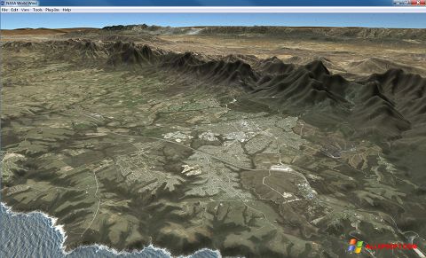 Képernyőkép NASA World Wind Windows XP
