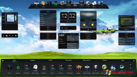 Képernyőkép Winstep Nexus Windows XP