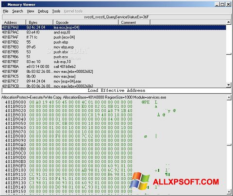 Képernyőkép Cheat Engine Windows XP