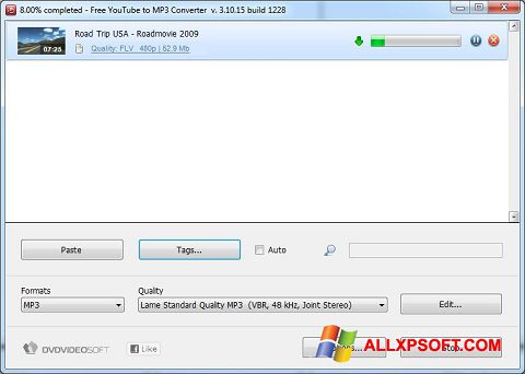 Képernyőkép Free YouTube to MP3 Converter Windows XP