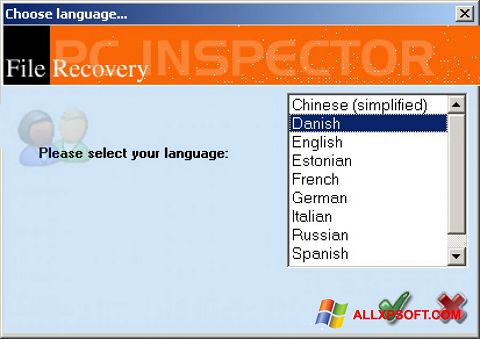 Képernyőkép PC Inspector File Recovery Windows XP