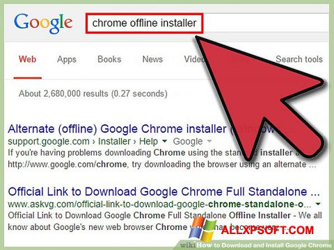 google chrome browser download offline installer for windows xp