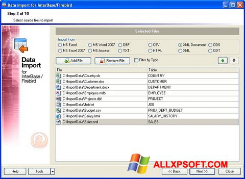 Képernyőkép Firebird Windows XP