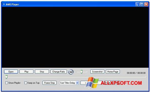 Képernyőkép AMR Player Windows XP