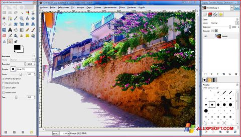 Képernyőkép GIMP Windows XP