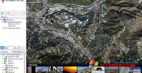 Képernyőkép Google Earth Pro Windows XP