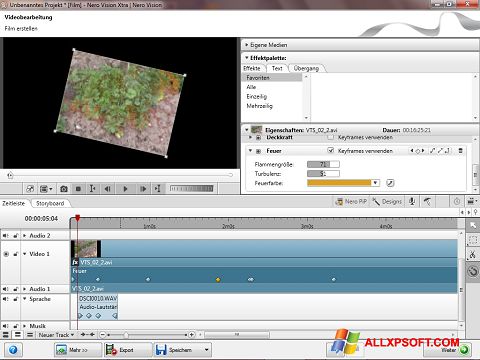Képernyőkép Nero Vision Windows XP