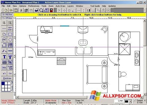 Képernyőkép Home Plan Pro Windows XP