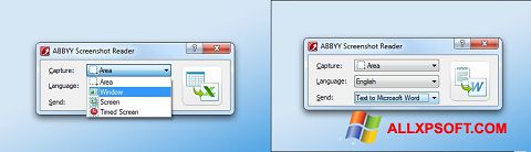 Képernyőkép ABBYY Screenshot Reader Windows XP