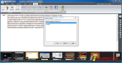 Képernyőkép Snagit Windows XP