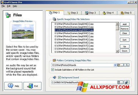 Képernyőkép VideoSaver Windows XP