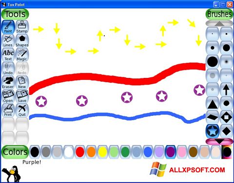 Képernyőkép Tux Paint Windows XP