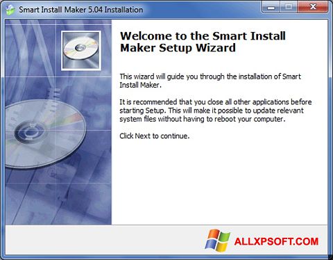 Képernyőkép Smart Install Maker Windows XP