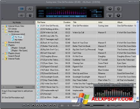 Képernyőkép JetAudio Windows XP