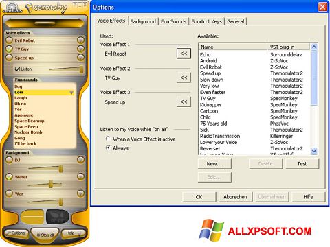 Képernyőkép Scramby Windows XP