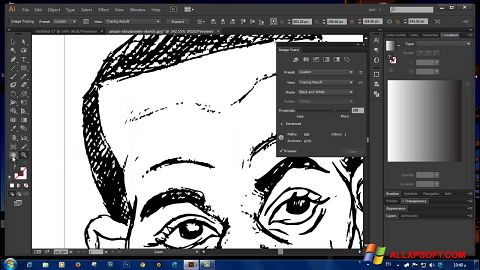 Képernyőkép Adobe Illustrator CC Windows XP