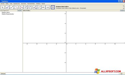 Képernyőkép GeoGebra Windows XP