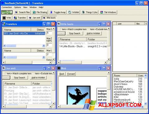 Képernyőkép Soulseek Windows XP