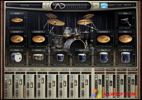 Képernyőkép Addictive Drums Windows XP