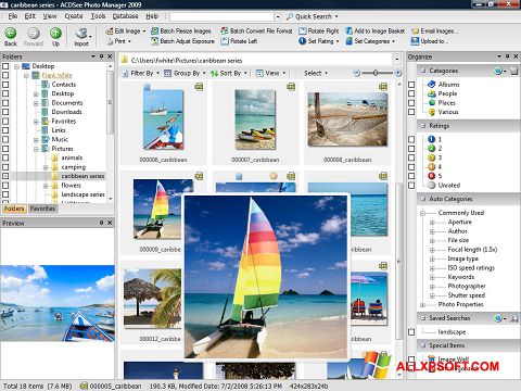 Képernyőkép ACDSee Photo Manager Windows XP