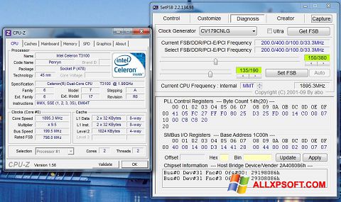 Képernyőkép SetFSB Windows XP