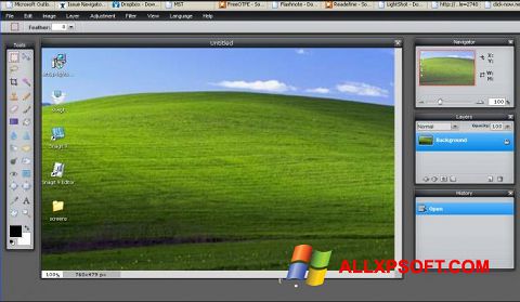 Képernyőkép LightShot Windows XP