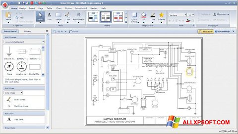 Képernyőkép SmartDraw Windows XP