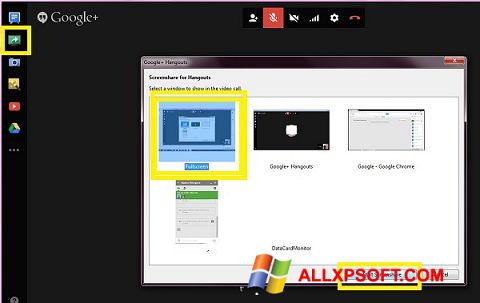 Képernyőkép Hangouts Windows XP