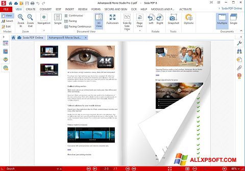 Képernyőkép Soda PDF Windows XP