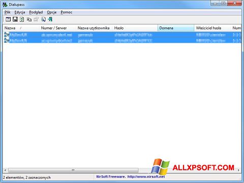 Képernyőkép Dialupass Windows XP