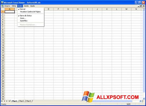 Képernyőkép Excel Viewer Windows XP
