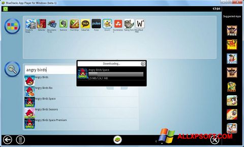 Képernyőkép BlueStacks Windows XP