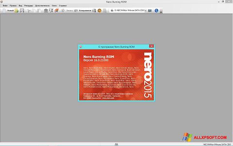 Képernyőkép Nero Windows XP